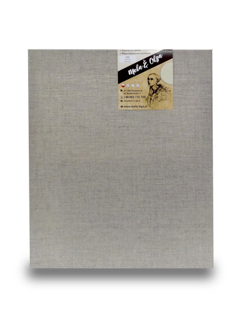 Podobrazie lniane niegruntowane 410g płótno malarskie 160x220